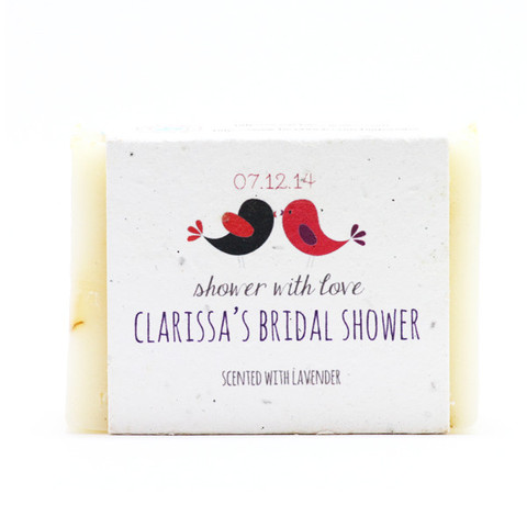 bridal shower: love birds